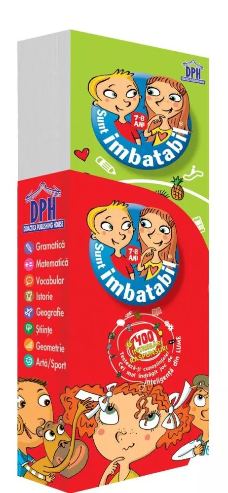 Sunt imbatabil - Intrebari si raspunsuri - 7-8 Ani - Vol. I (resigilat)