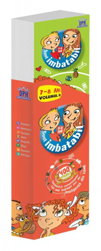 Sunt imbatabil - Intrebari si raspunsuri - 7-8 Ani - Vol. II (resigilat)