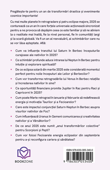 Harta destinului tau. Previziuni astrologice pentru 2025 (resigilat)