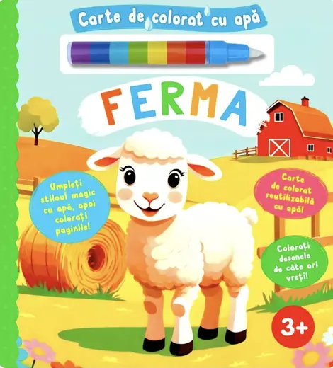 FERMA - CARTE DE COLORAT CU APA -  BUDDY 