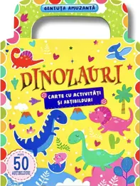 DINOZAURI - CARTE CU ACTIVITATI - GENTUTA AMUZANTA