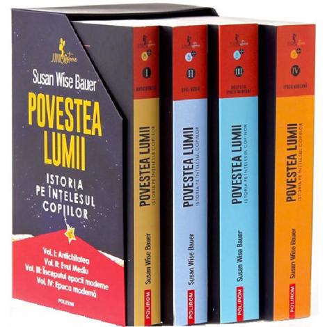Pachet 4 volume: Povestea lumii. Istoria pe intelesul copiilor de