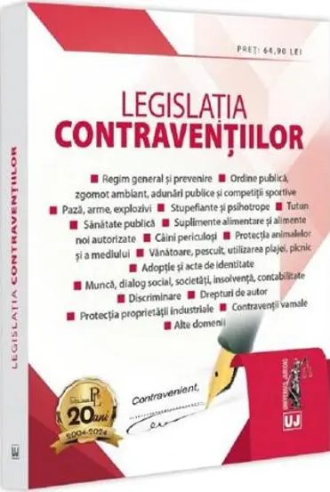 Legislatia contraventiilor. Decembrie 2024