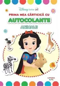 Prima mea carticica cu autocolante. Animale