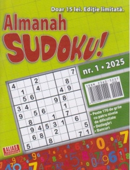 Almanah Sudoku, Nr.1/2025