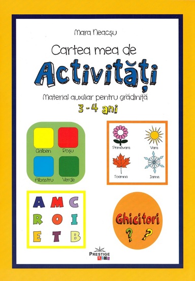 Cartea mea de activitati 3-4 ani