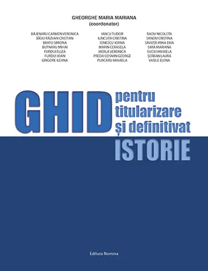 GHID pentru titularizare si definitivat. ISTORIE
