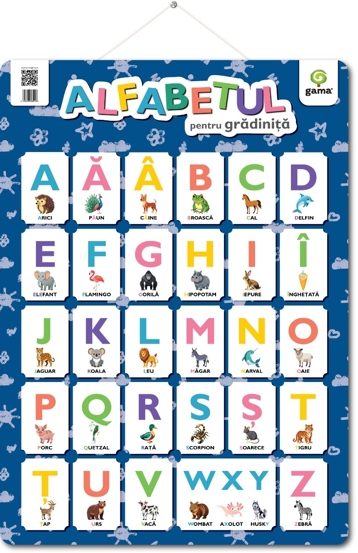 ALFABETUL pentru gradinita. Poster