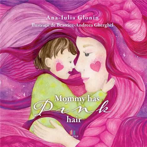 Mommy has pink hair