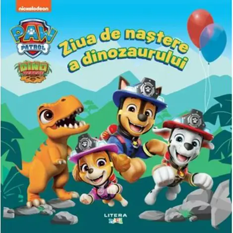Ziua de nastere a dinozaurului. Patrula Catelusilor