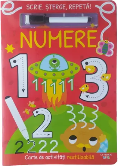 Numere. Carte de activitati reutilizabila