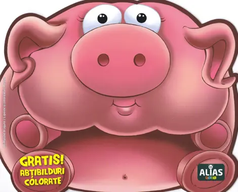 Porcul. Abtibilduri colorate