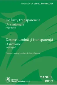 Despre lumină și transparență. De luz y transparencia ( ediție bilingvă)