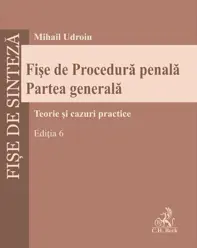 Fișe de Procedura penala. Partea generala