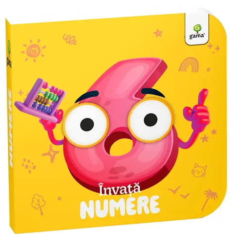 Invata numere. Carti cu ochisori