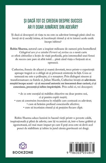 Pachet Mai mult sens si implinire cu Robin Sharma