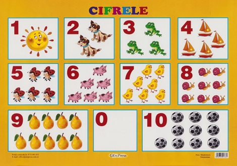 Plansa. Cifrele (resigilat)