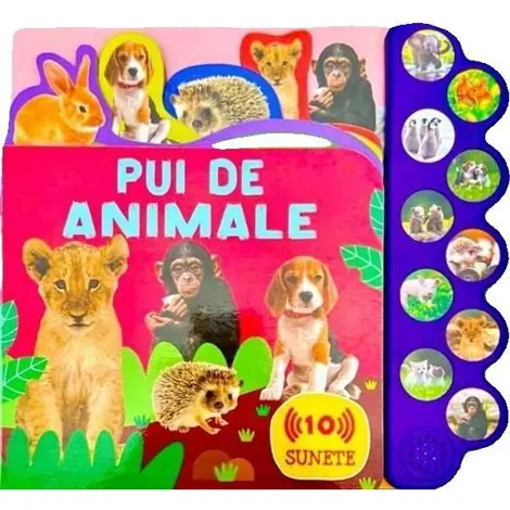 Pui de animale. 10 sunete
