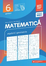 Matematică. Algebră, geometrie. Clasa a VI-a, partea I. Mate 2000 – Consolidare