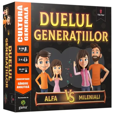 Duelul generatiilor (joc educativ interactiv)