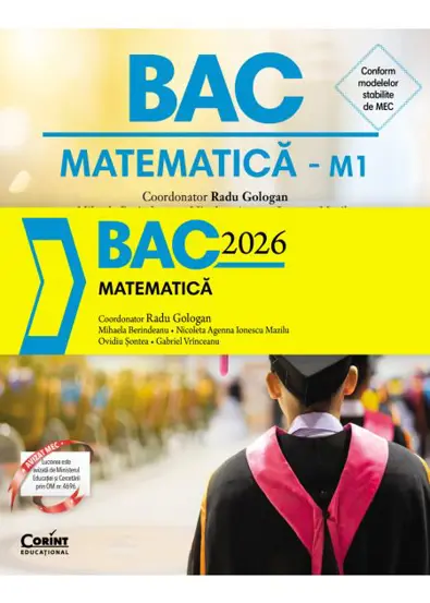 Bacalaureat 2026 - Matematica