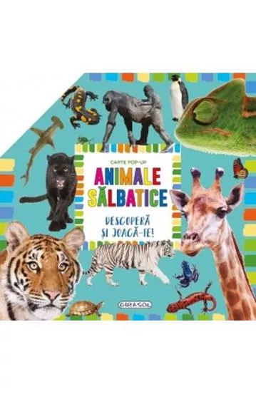 Carte pop-up - animale salbatice (resigilat)