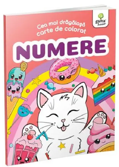 Numere / Cea mai dragalasa carte de colorat (resigilat)