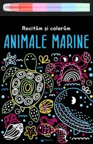 Animale marine – Recităm și colorăm