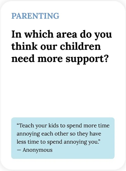 Parenting Deck Physical