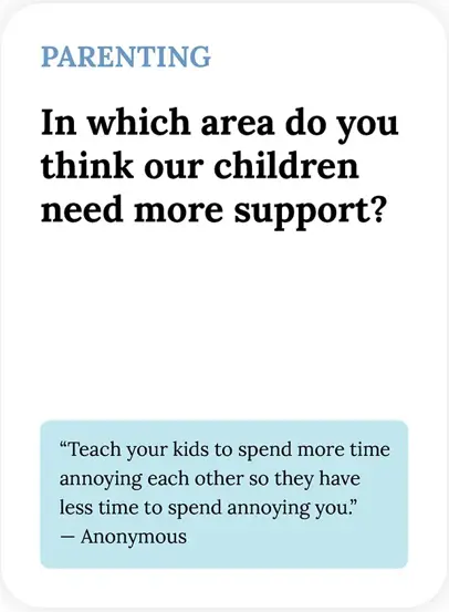 Parenting Deck Physical