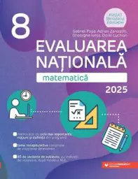 Evaluarea Nationala 2025. Matematica - Clasa 8 (resigilat)