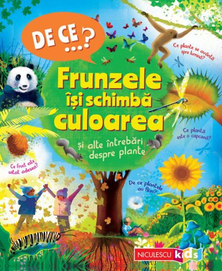 DE CE…? Frunzele isi schimba culoarea si alte intrebari despre plante