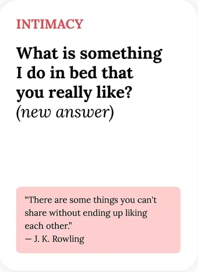 Intimacy Deck Physical