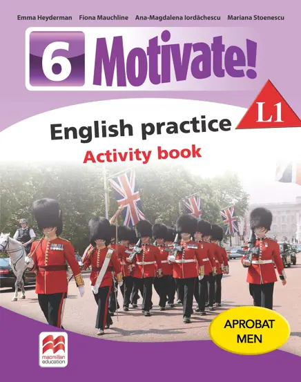 Motivate! English practice L1. Activity book. Lectia de engleza - Clasa 6 (resigilat)