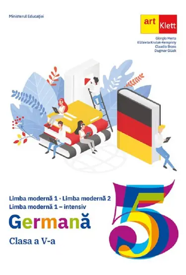 Limba moderna. Limba germana - Clasa 5 - Manual