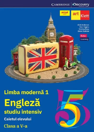 Limba engleza. Limba moderna 1. Studiu intensiv - Clasa 5 - Caietul elevului