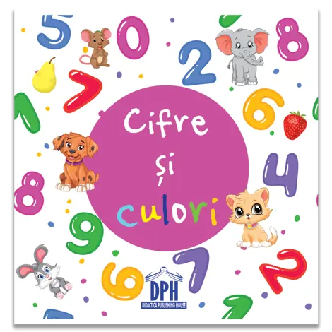 Cifre si culori - carti pliate