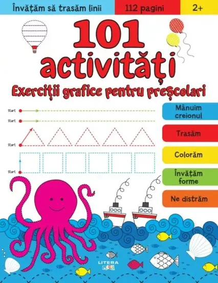 101 Activitati. Exercitii Grafice Pentru Prescolari
