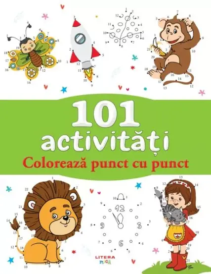 101 Activitati. Coloreaza Punct Cu Punct