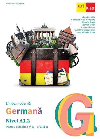 Limba moderna germana. Nivel A1.2 - Clasele 5-8 - Manual