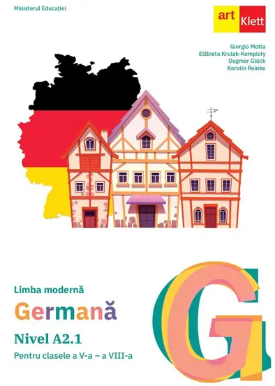 Limba moderna germana. Nivel A2.1 - Clasele 5-8 - Manual