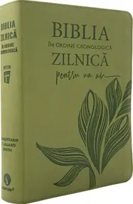 Biblia zilnica in ordine cronologica pentru un an (verde/maro)