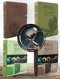Biblia zilnica in ordine cronologica pentru un an (verde/maro)