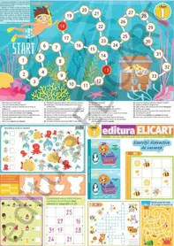 Tablă de joc – Jocul vacanței – clasa I