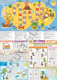 Tablă de joc – Jocul vacanței – clasa a IV-a