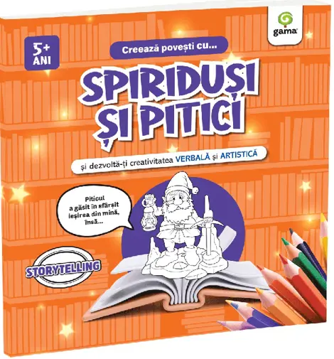 Creeaza povesti cu... SPIRIDUSI SI PITICI