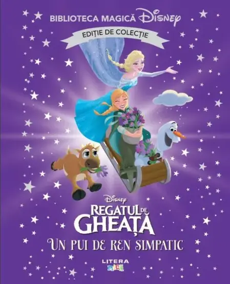 Regatul de gheata. Un pui de ren simpatic. Biblioteca magica, editie de colectie