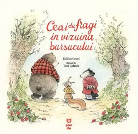 Ceai de fragi in vizuina bursucului