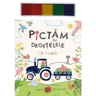 Pictam cu degetelele. La ferma