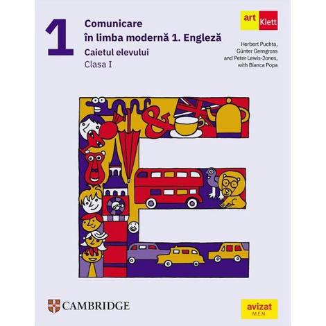 Comunicare in limba moderna 1: Engleza - Clasa 1 - Caietul elevului